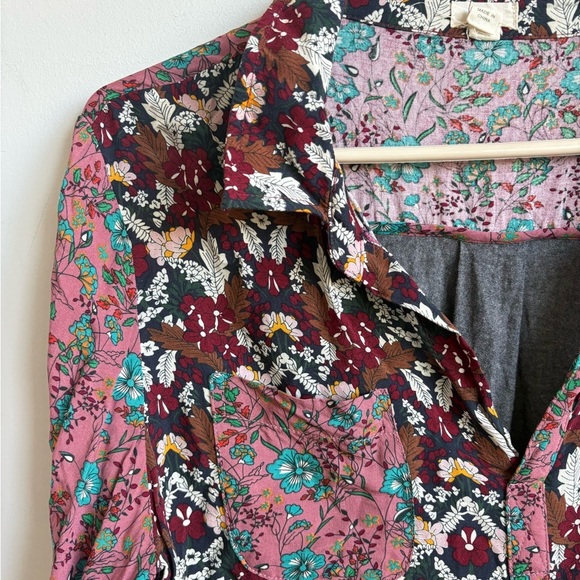 Anthropologie TINY Olsen Floral Blouse Size Large - Picture 5 of 11